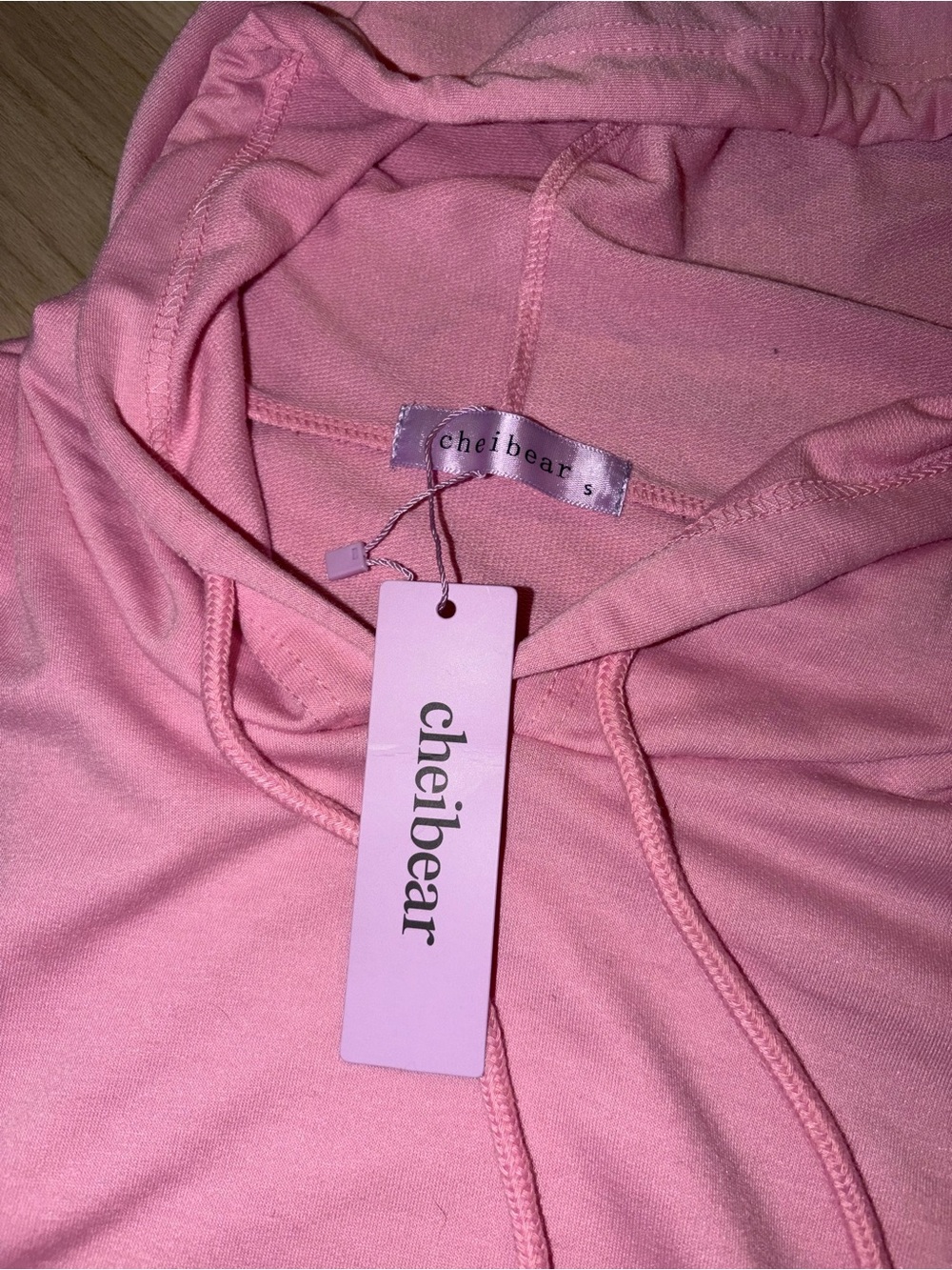 Cozy Pink Two-Piece Sweat Set - Picture 3 of 3
